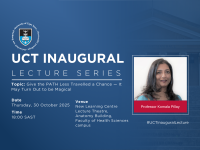 Inaugural Lecture | Prof Komala Pillay