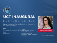 Inaugural Lecture | Prof Wendy Burgers